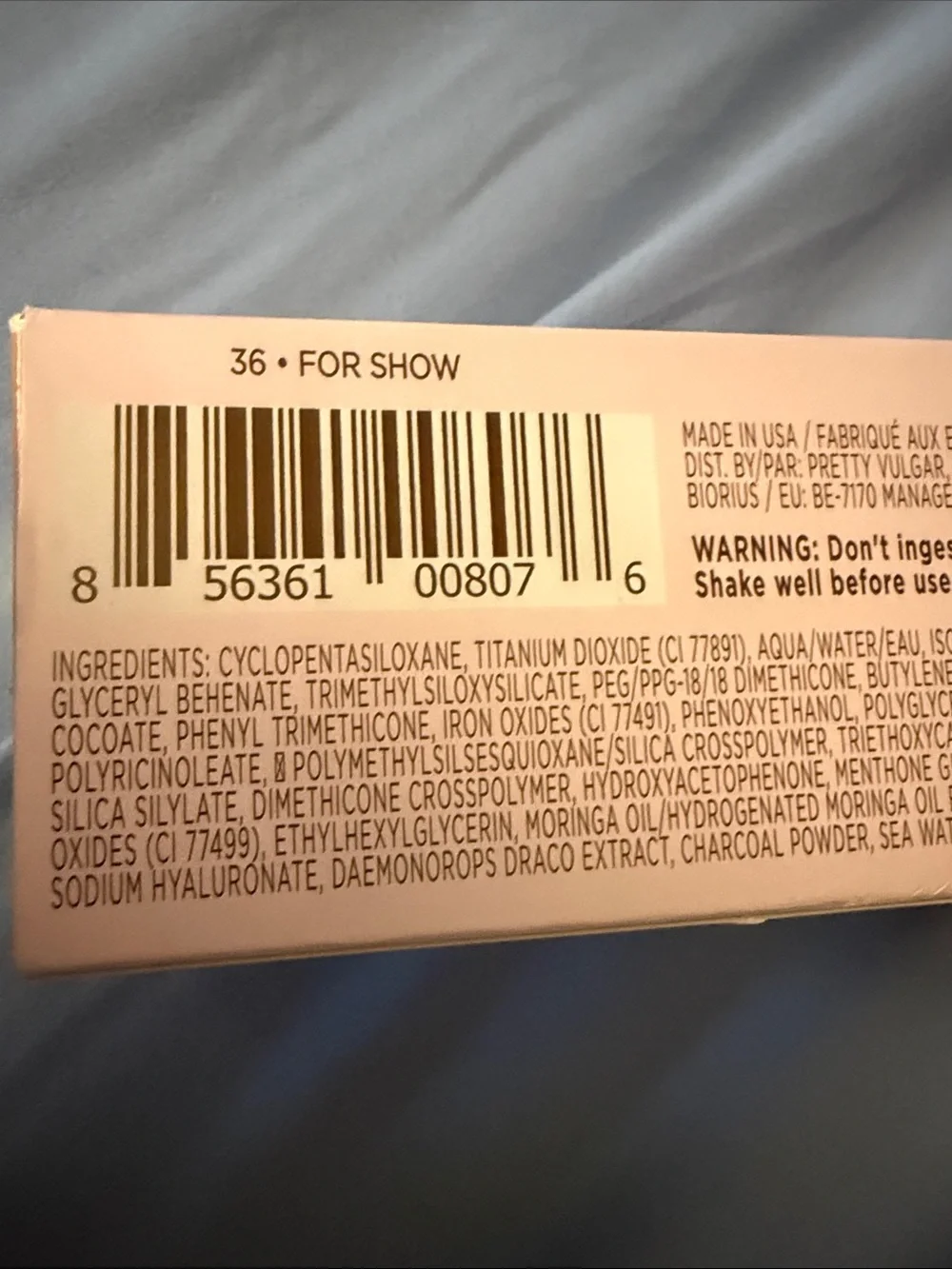 Pretty Vulgar Cool AF Lava Water Foundation - 36